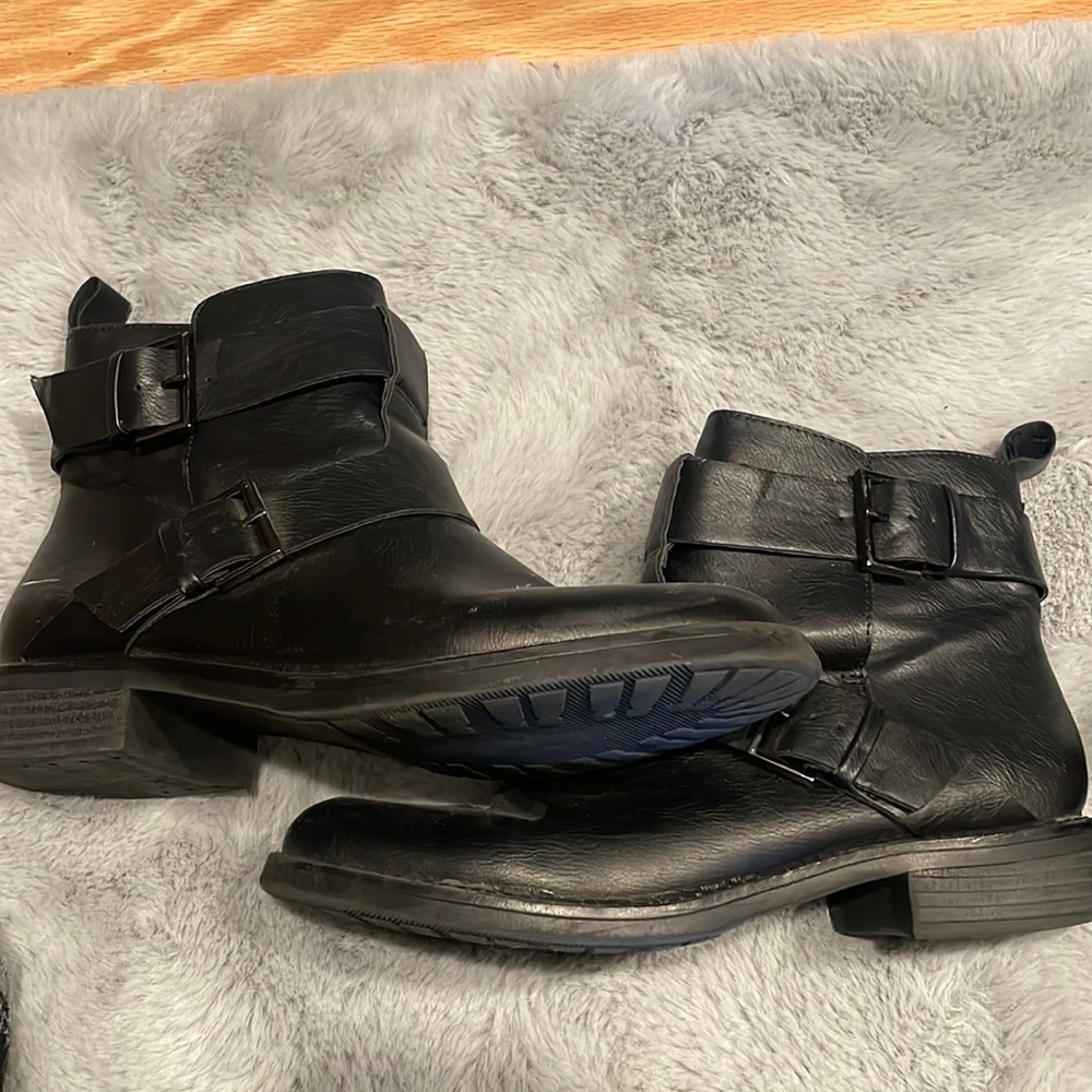 Kenneth Cole Moto Ankle Boots